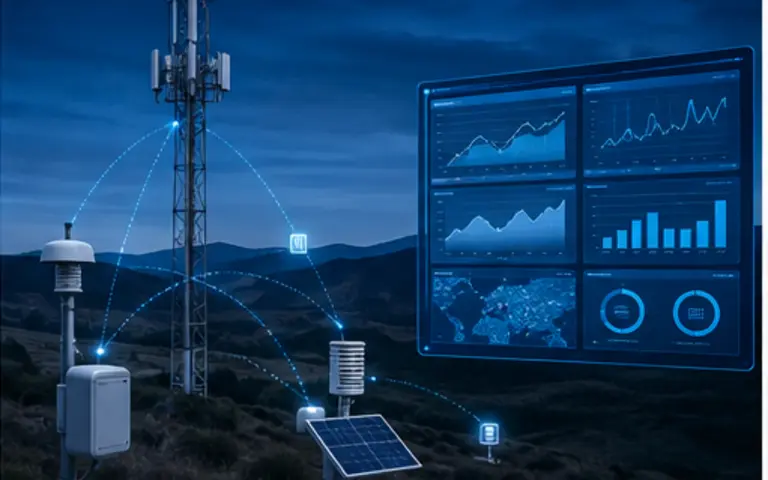 Infraestructura LoRaWAN y telemetría multiparamétrica